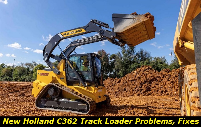 new holland track loader problems fixes